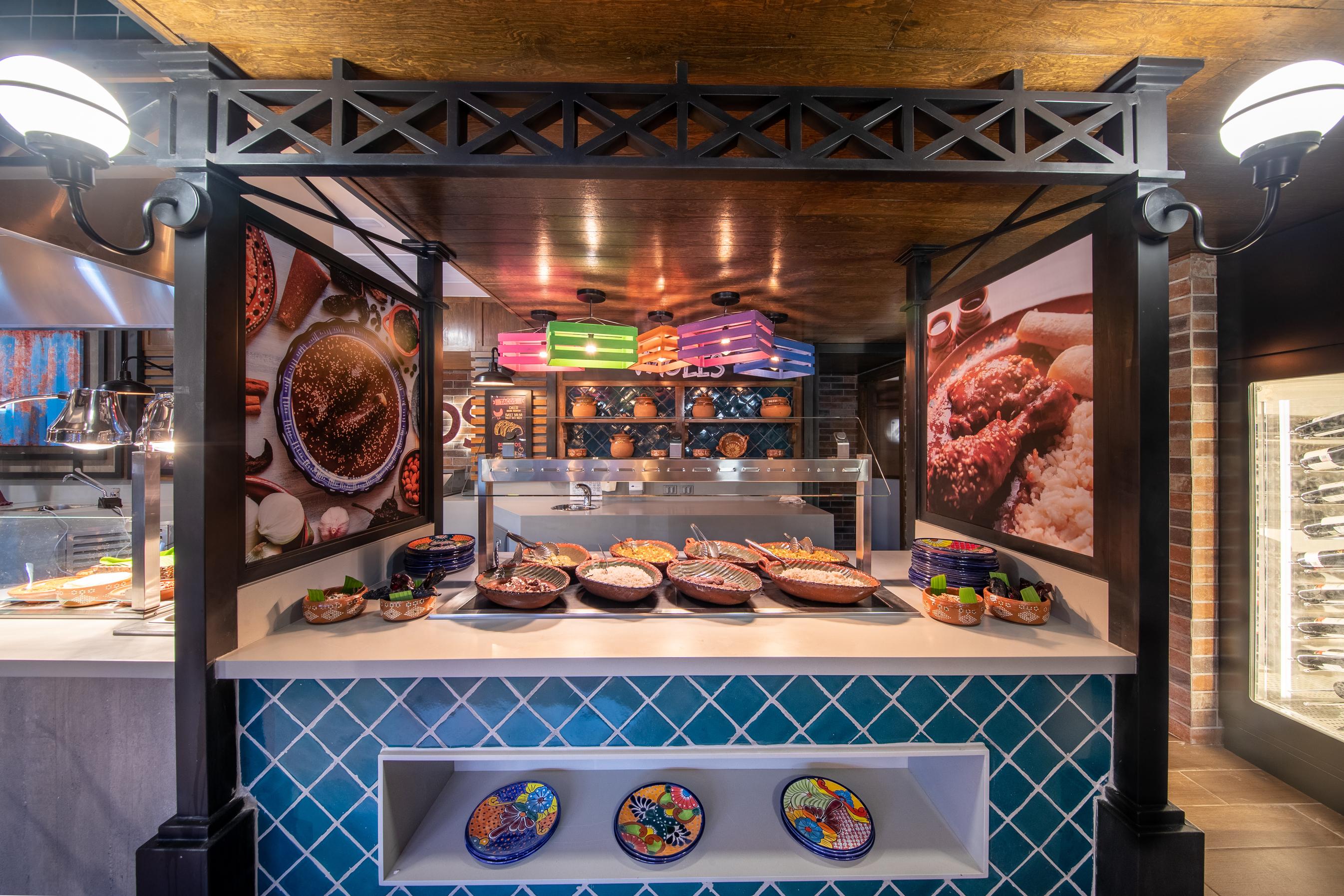 Bahia Principe Grand Tulum Ξενοδοχείο Riviera Maya Εξωτερικό φωτογραφία A buffet at a restaurant