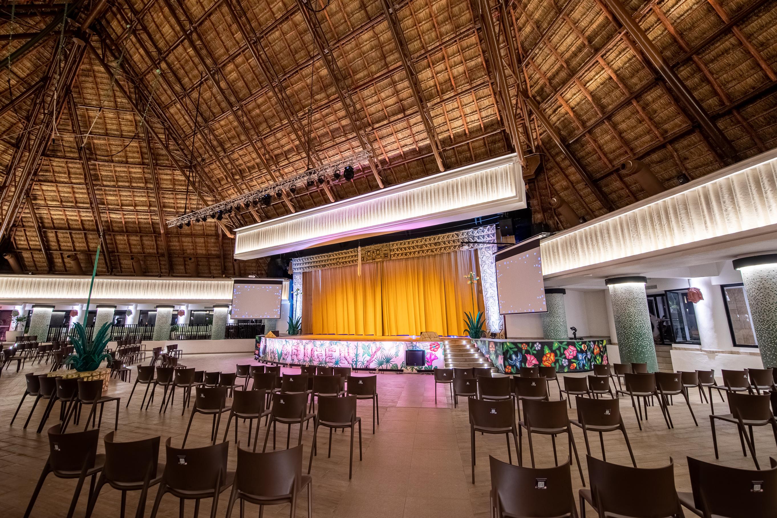 Bahia Principe Grand Tulum Ξενοδοχείο Riviera Maya Εξωτερικό φωτογραφία Interior of the main hall