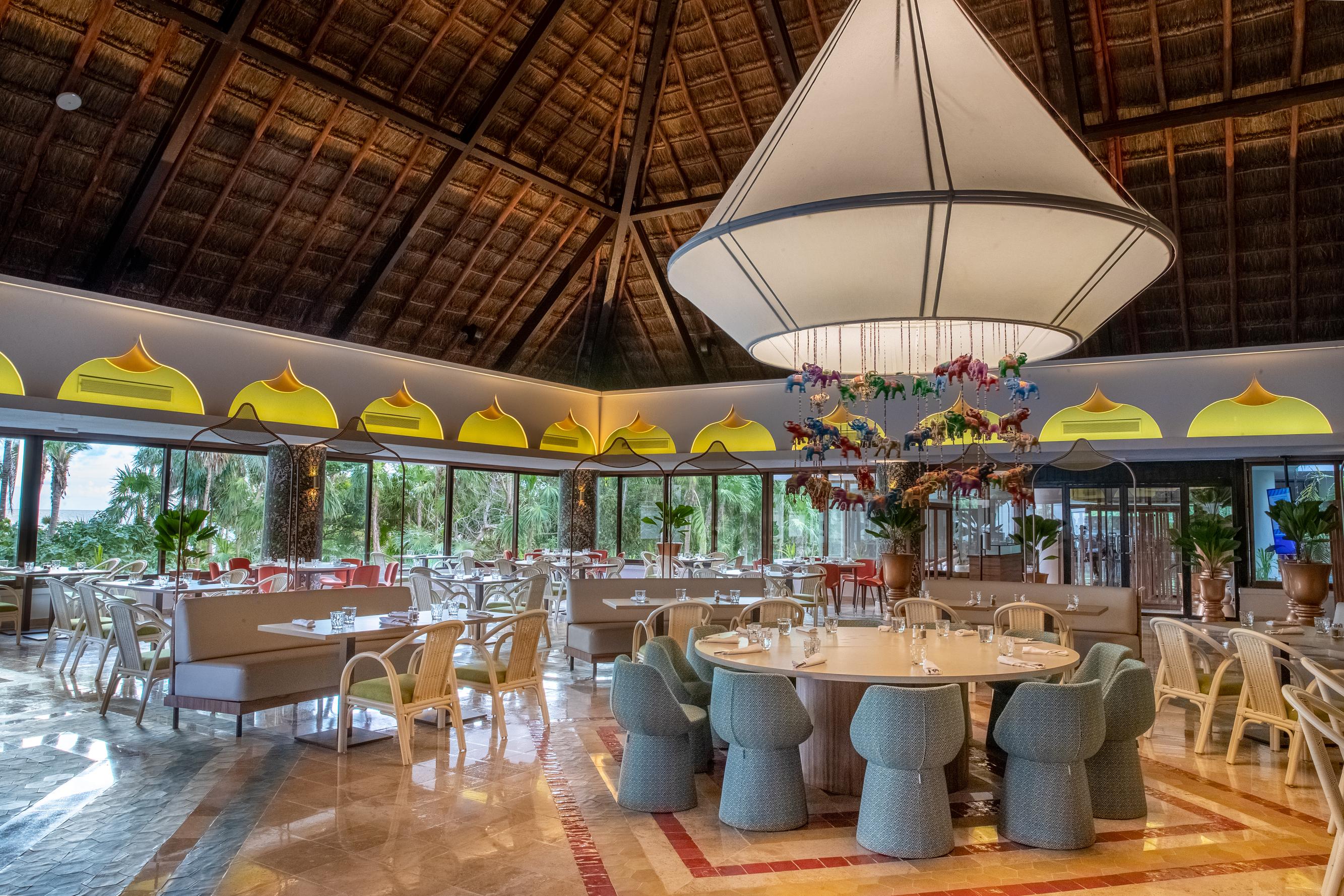 Bahia Principe Grand Tulum Ξενοδοχείο Riviera Maya Εξωτερικό φωτογραφία Restaurant at the resort