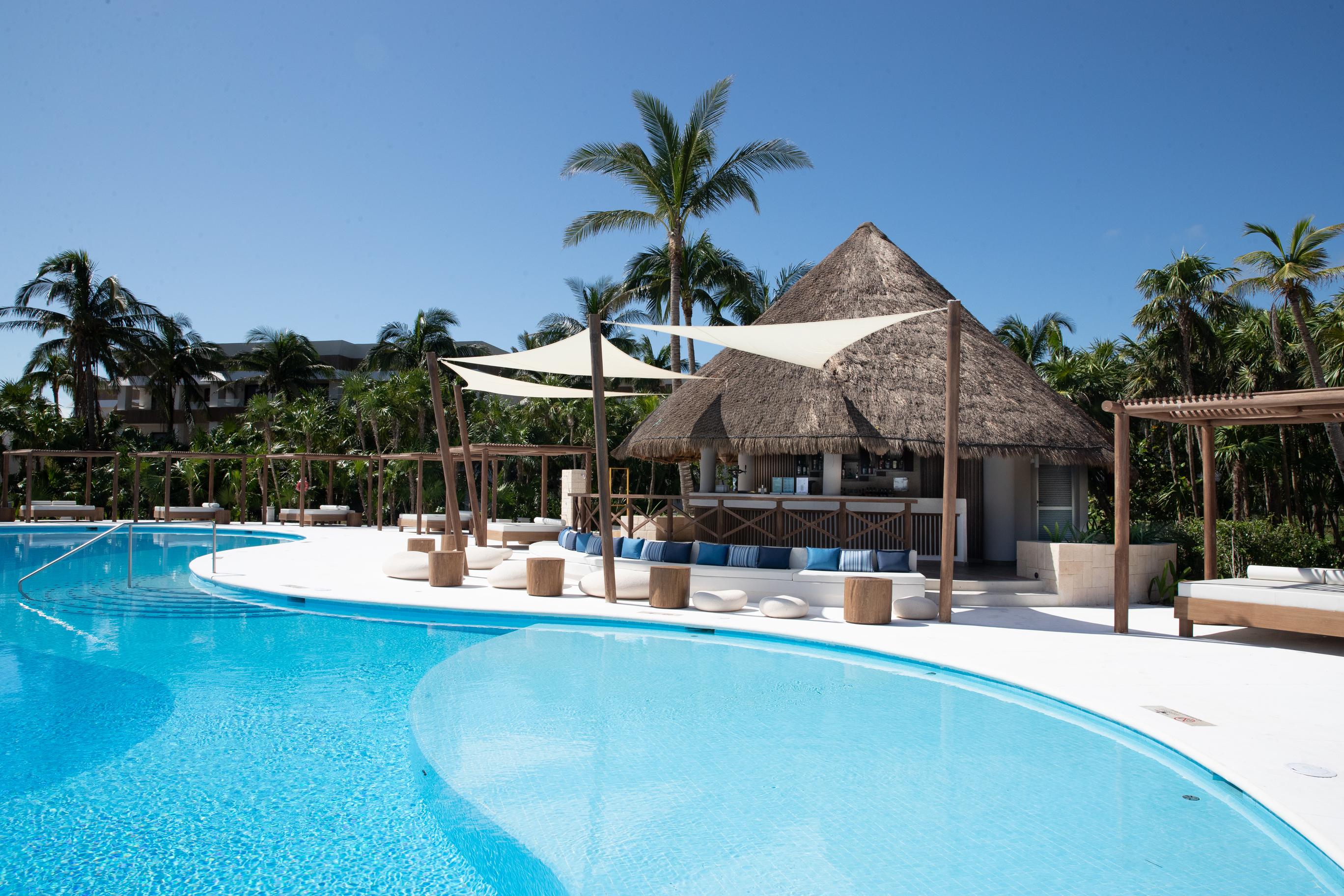 Bahia Principe Grand Tulum Ξενοδοχείο Riviera Maya Εξωτερικό φωτογραφία The pool at the Grand Palladium Hotel